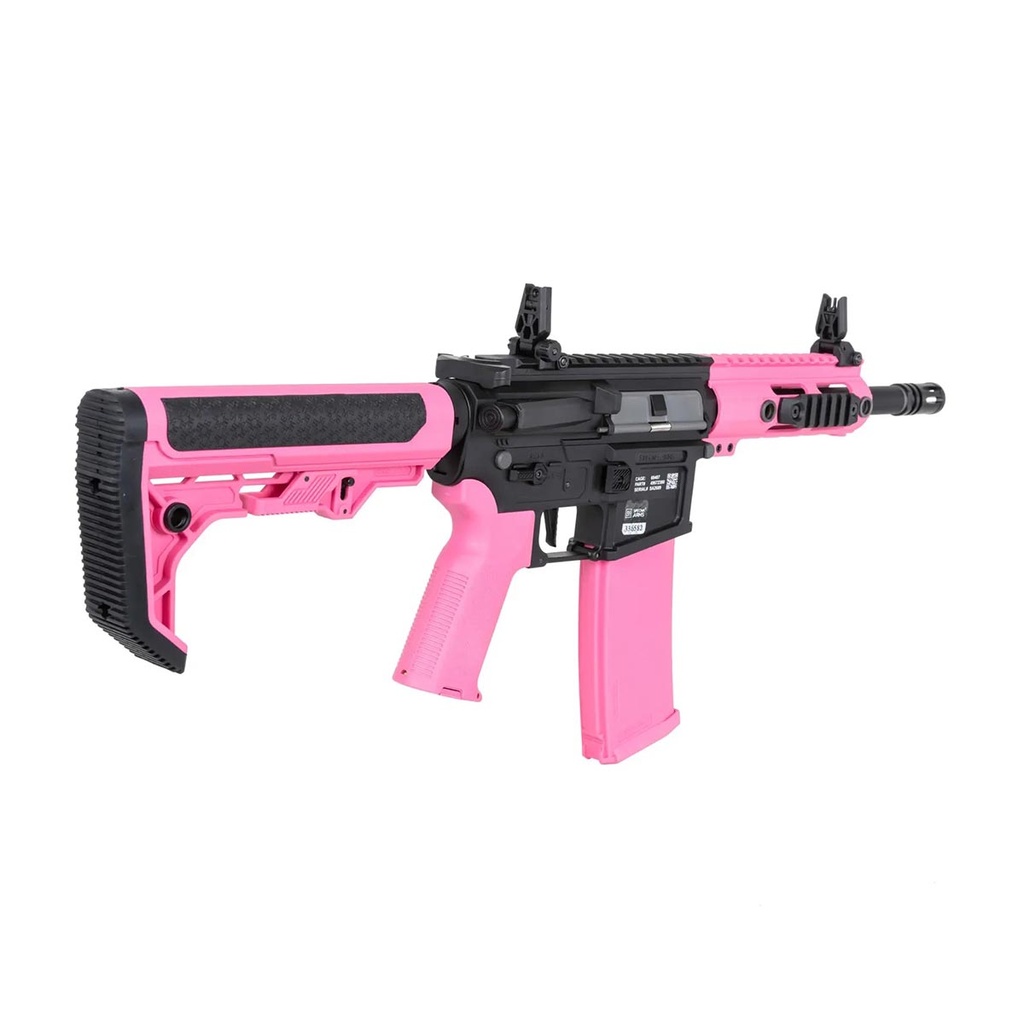 FUSIL SPECNA ARMS SA-F04-RL FLEX GEN.2 HAL ETU BRUSHLESS LIGHT OPS STOCK NEGRO-ROSA