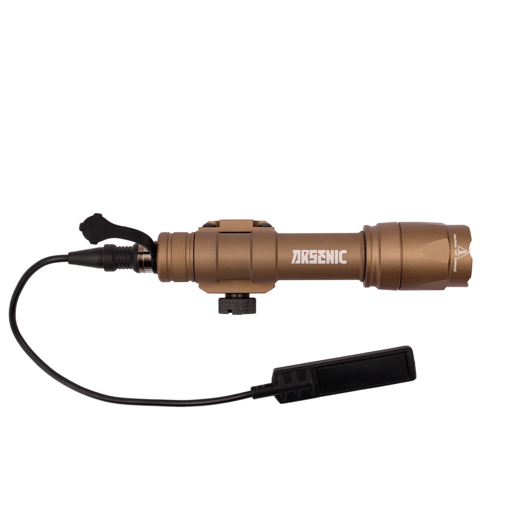 LINTERNA TACTICA ARSENIC AS600A TAN
