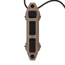 PULSADOR ARSENIC AS7004 PARA LINTERNA Y ANPEQ 2 FUNCIONES SF ML & 2.5MM TAN