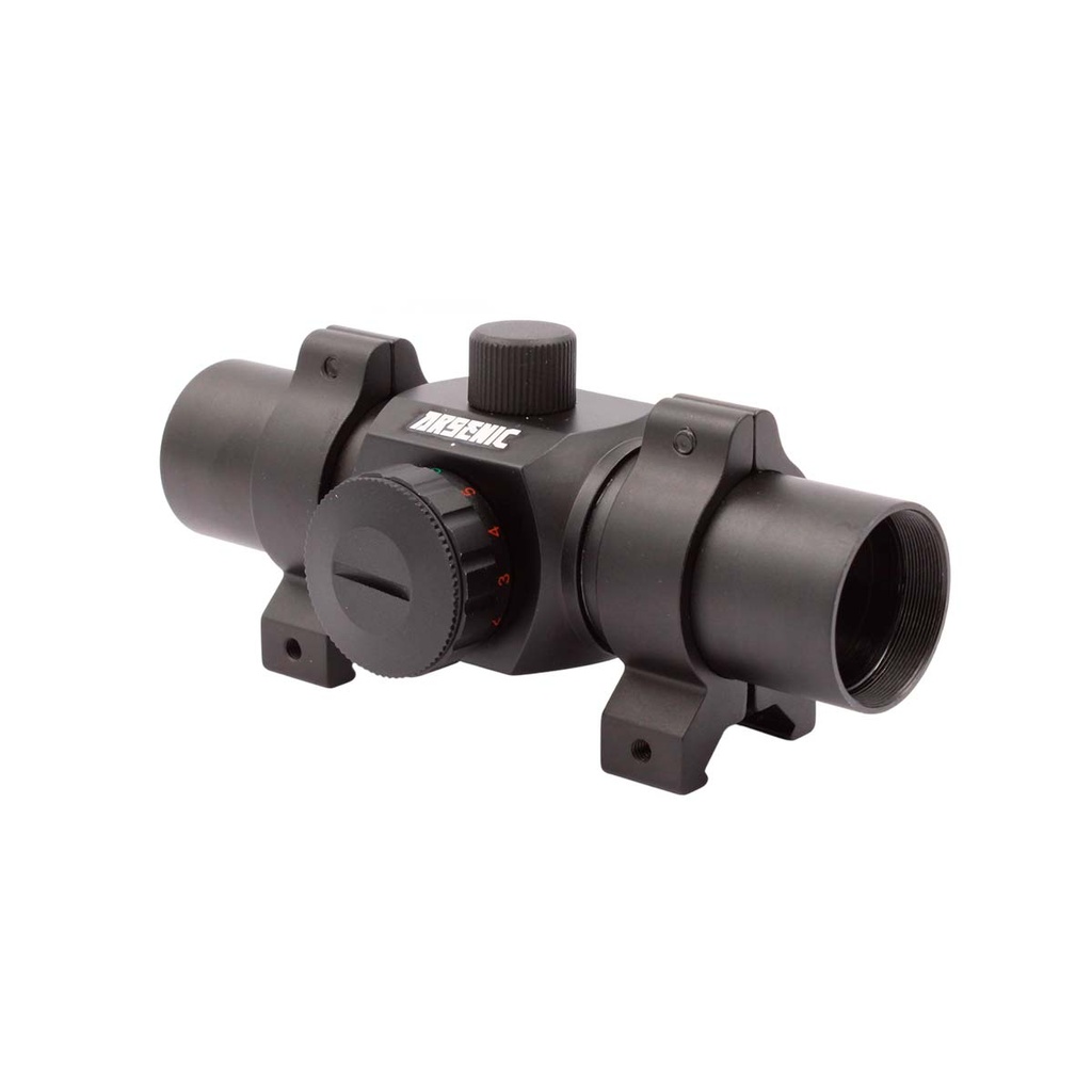 VISOR ARSENIC ARGON RED DOT AS25A NEGRO