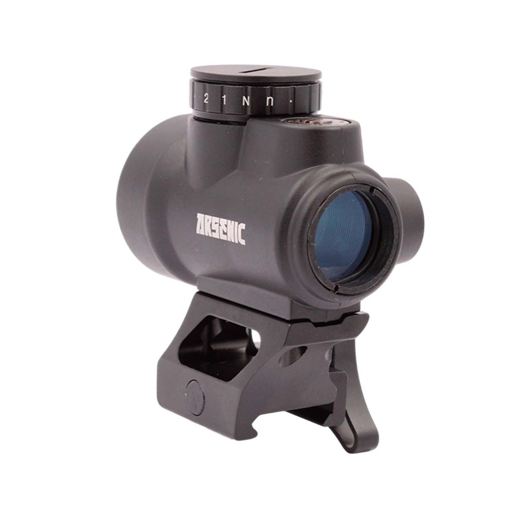VISOR ARSENIC ARGON RED DOT AS25E NEGRO
