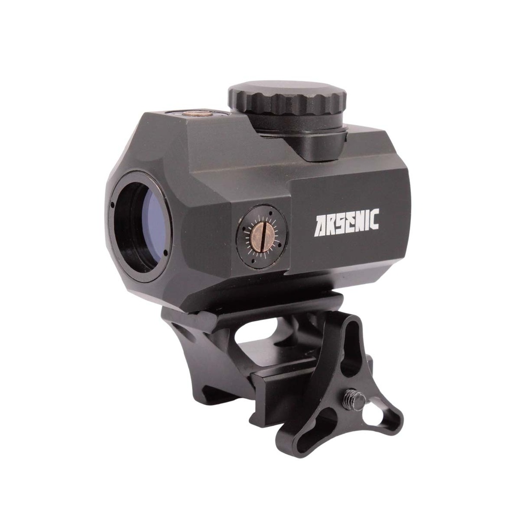 VISOR ARSENIC ARGON RED DOT AS25F NEGRO