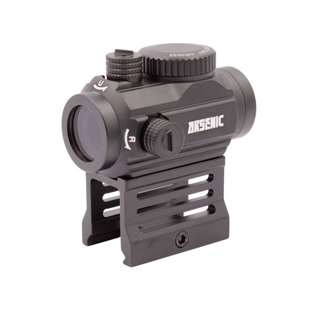 VISOR ARSENIC ARGON RED DOT AS02N NEGRO