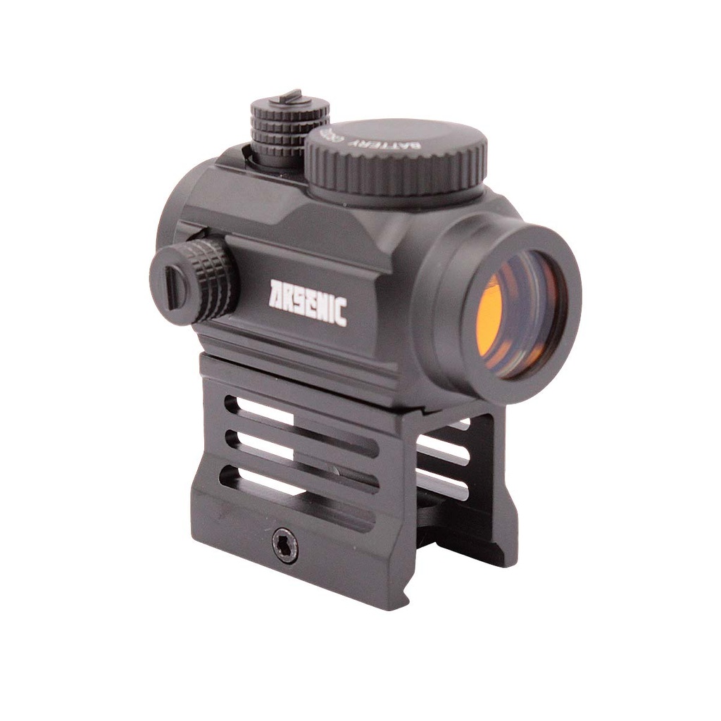 VISOR ARSENIC ARGON RED DOT AS02N NEGRO