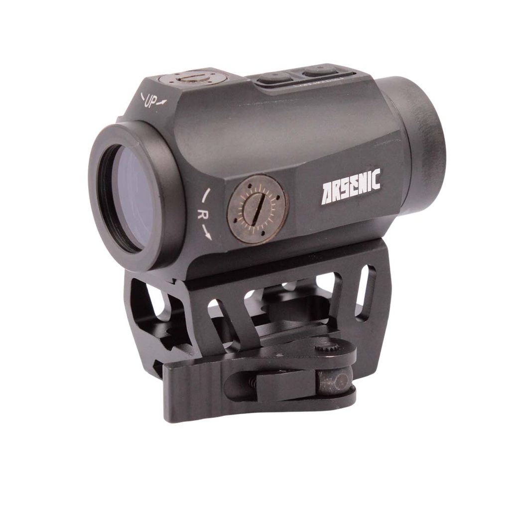 VISOR ARSENIC ARGON RED DOT AS25AJ NEGRO