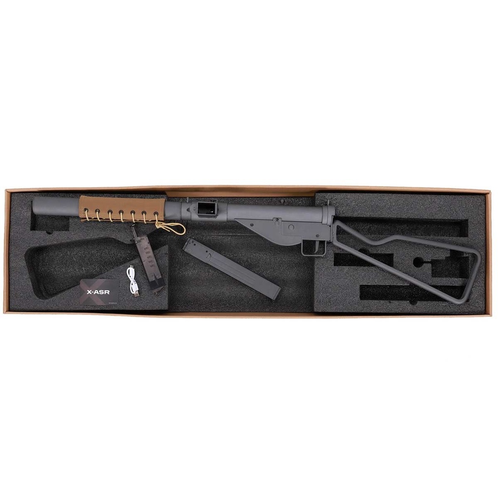 FUSIL SPECNA ARMS STEN MK.II RETRO AEG X-ASR Y TRACER GRIS