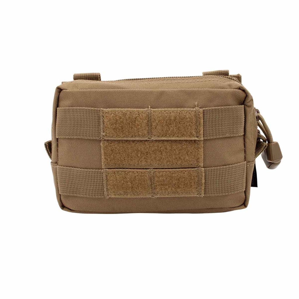 BOLSITO MOLLE RECTANGULAR PEQ. VELCRO COYOTE