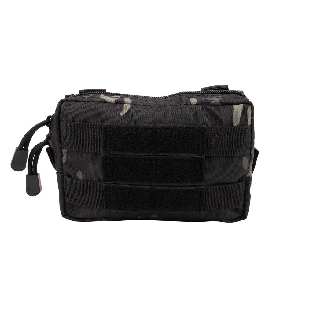 BOLSITO MOLLE RECTANGULAR PEQ. VELCRO MULTICAM BLACK