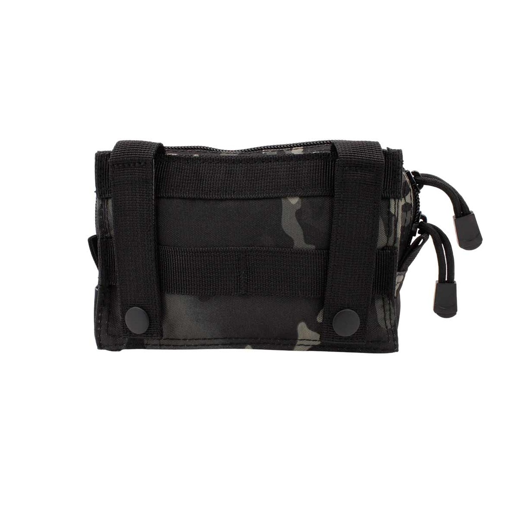 BOLSITO MOLLE RECTANGULAR PEQ. VELCRO MULTICAM BLACK