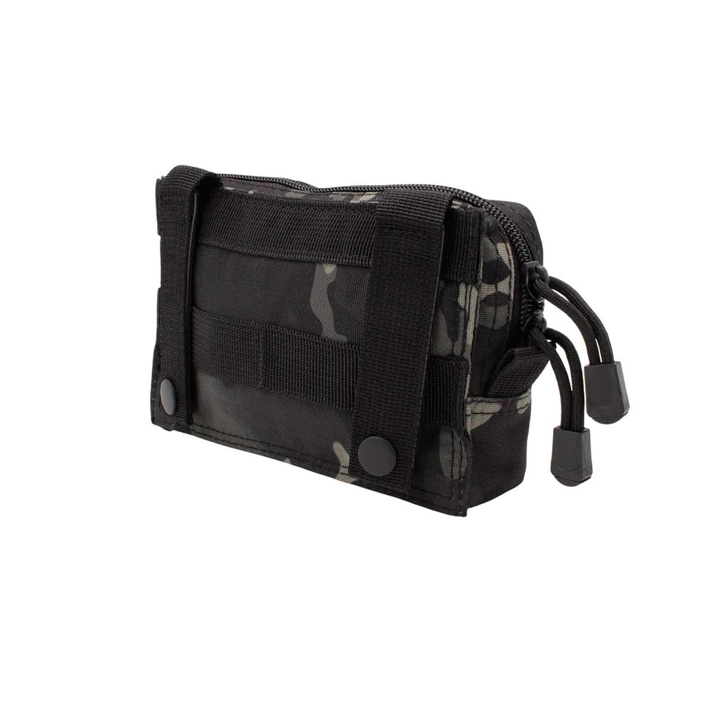 BOLSITO MOLLE RECTANGULAR PEQ. VELCRO MULTICAM BLACK