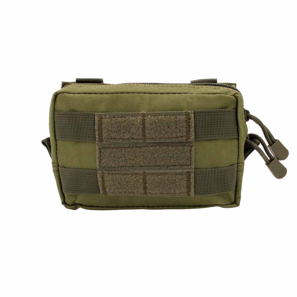 BOLSITO MOLLE RECTANGULAR PEQ. VELCRO VERDE