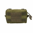 BOLSITO MOLLE RECTANGULAR PEQ. VELCRO VERDE