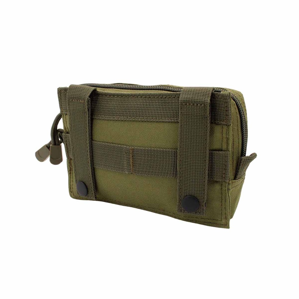 BOLSITO MOLLE RECTANGULAR PEQ. VELCRO VERDE