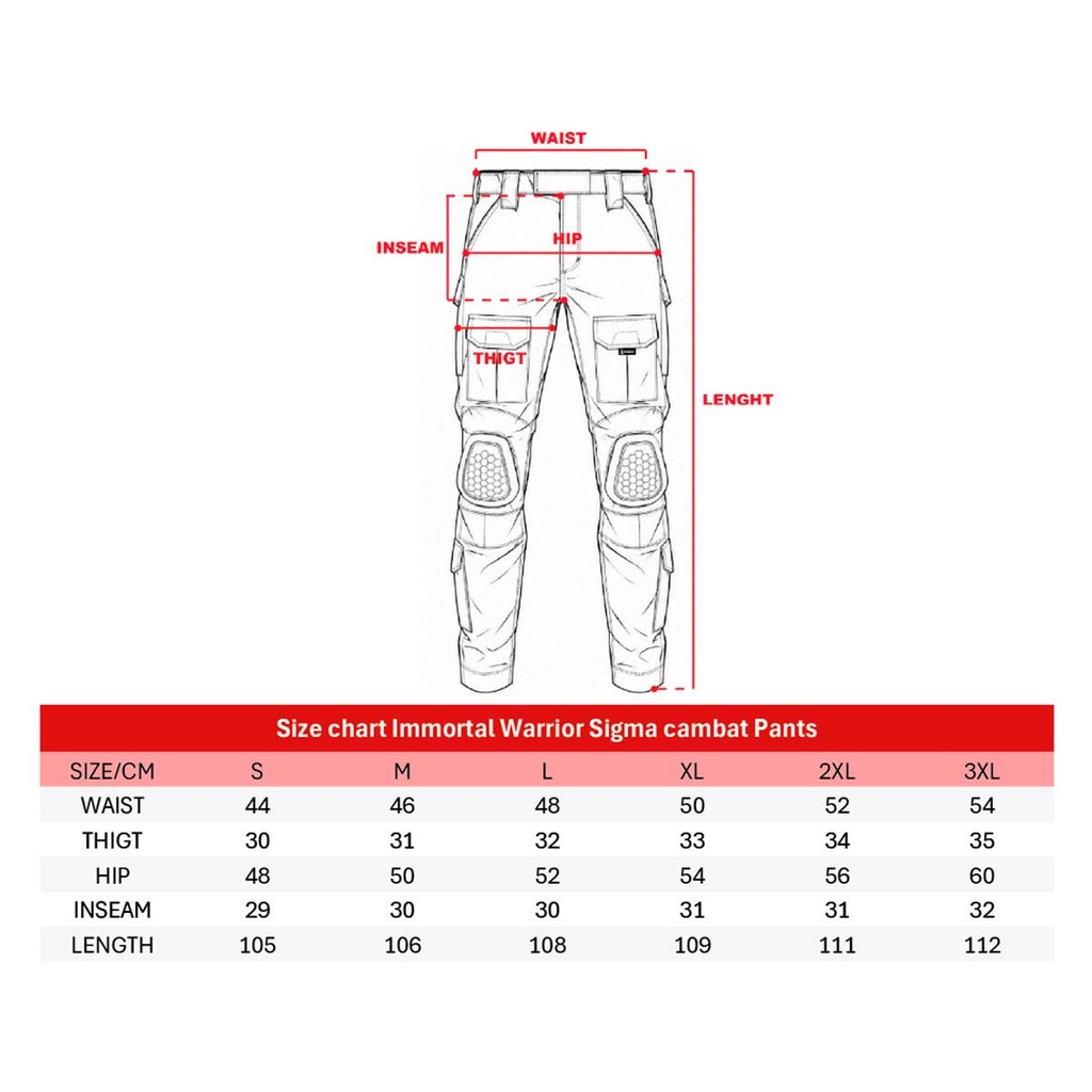 PANTALON IMMORTAL SIGMA COMBATE PIX.ARIDO