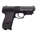 PISTOLA CROSMAN NIGHT STALKER CO2 CON LASER  4.5 NEGRA