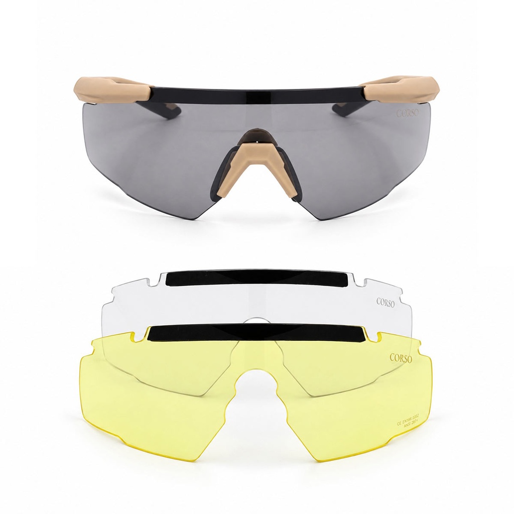 GAFA CORSO REVENGE SLOOP 3 LENTES COYOTE
