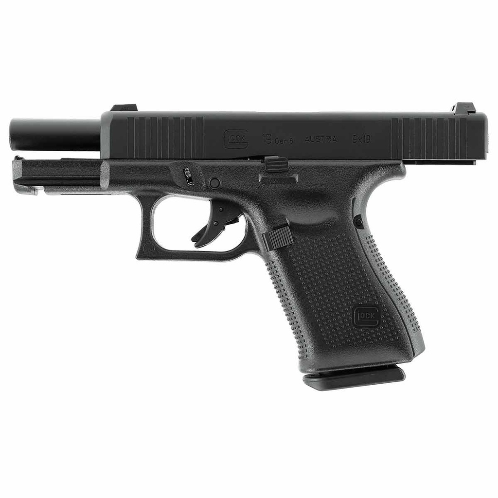 PISTOLA UMAREX GLOCK 19 GEN 5 GAS NEGRA