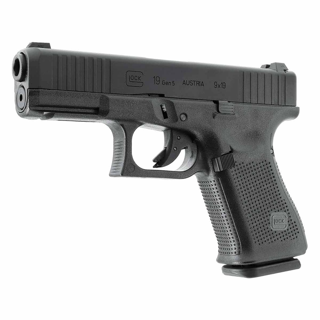 PISTOLA UMAREX GLOCK 19 GEN 5 GAS NEGRA