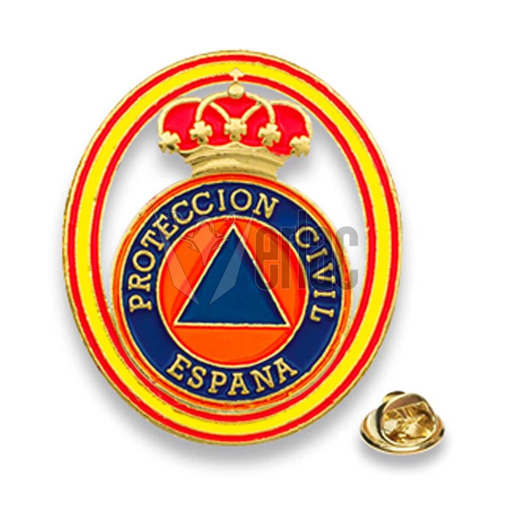PIN BARBARIC PROTECCION CIVIL ESPAÑA