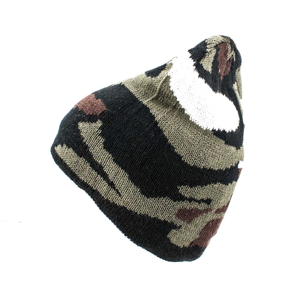 GORRO ACRILICO TERCIOPELO INTERIOR PIX. VERDE