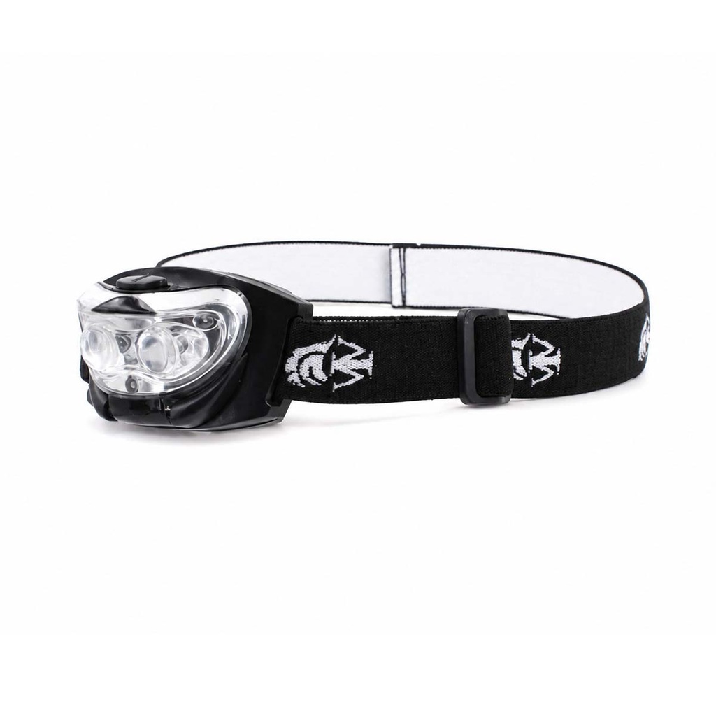 LINTERNA FRONTAL IMMORTAL LED ROJO NEGRO