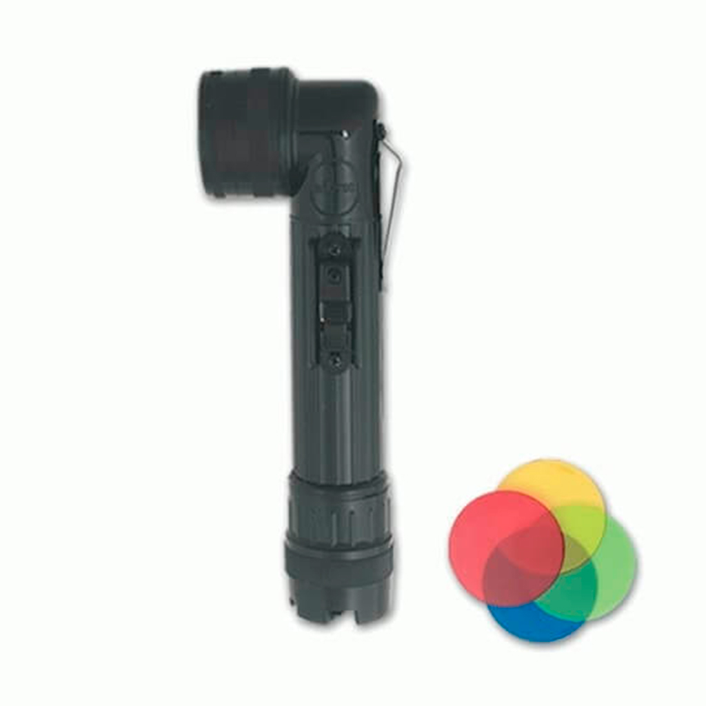 LINTERNA CODO PEQUEÑA NEGRA