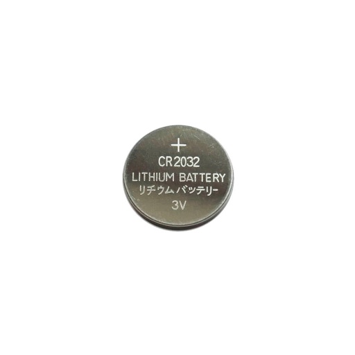 [53607] PILA BOTON LITIO CR2032 1PCS PLATA