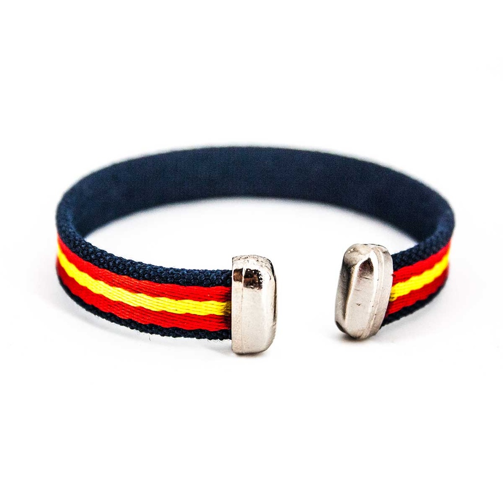 PULSERA ESPAÑA METALICA GR. MARINO