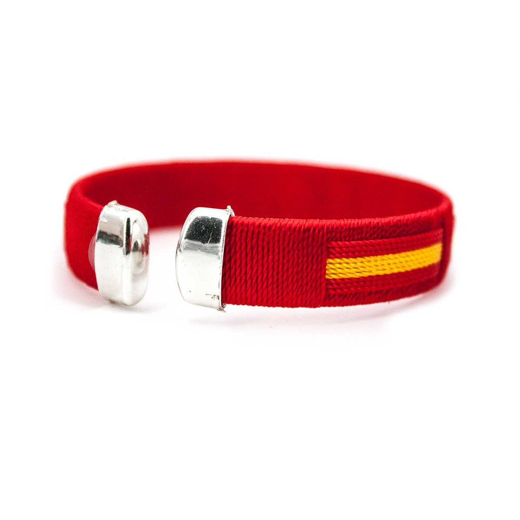 PULSERA ESPAÑA GR. ROJA