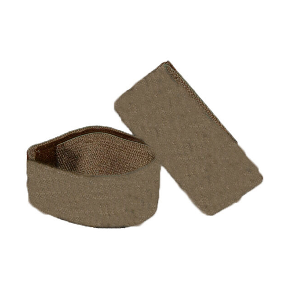 GOMA PIERNA C/VELCRO PAR ANCHA TAN