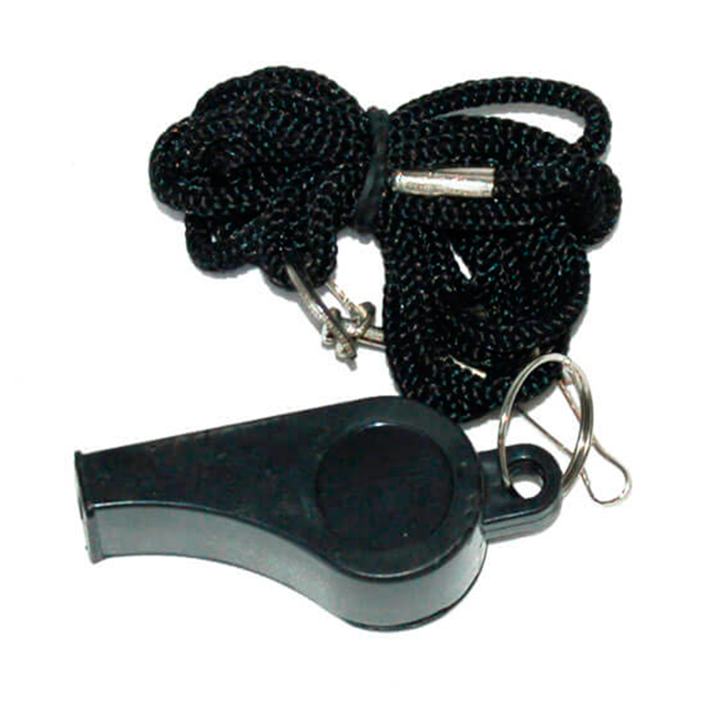 SILBATO PVC CON CORDON NEGRO