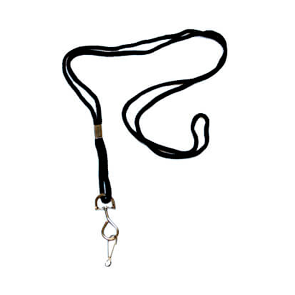 CORDON SILBATO C/MOSQUETON NEGRO