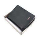 CARTERA PIEL BANDERITA LIBRO ESPAÑA NEGRA