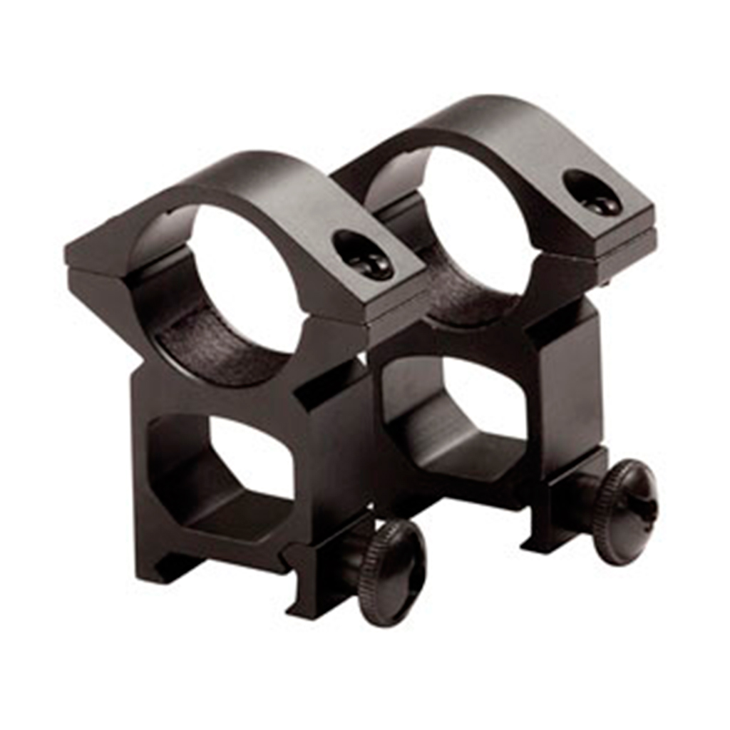 MONTURA VISOR ASG ANCHA ALTA 25MM NEGRA