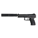 PISTOLA ASG MK23 GAS C/SILENCIADOR NEGRA