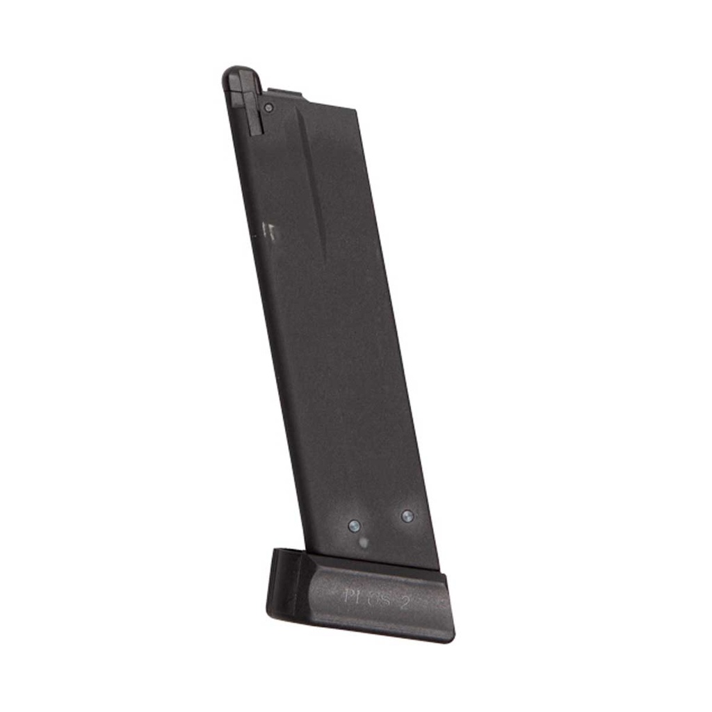 CARGADOR PISTOLA ASG SHADOW 2 GAS NEGRO