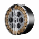 CARGADOR ESCOPETA MARUI SGR-12 DRUM REDONDO NEGRO-PLATA