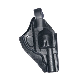FUNDA REVOLVER ASG DAN WESSON 2.5"-4" CORTA NEGRA