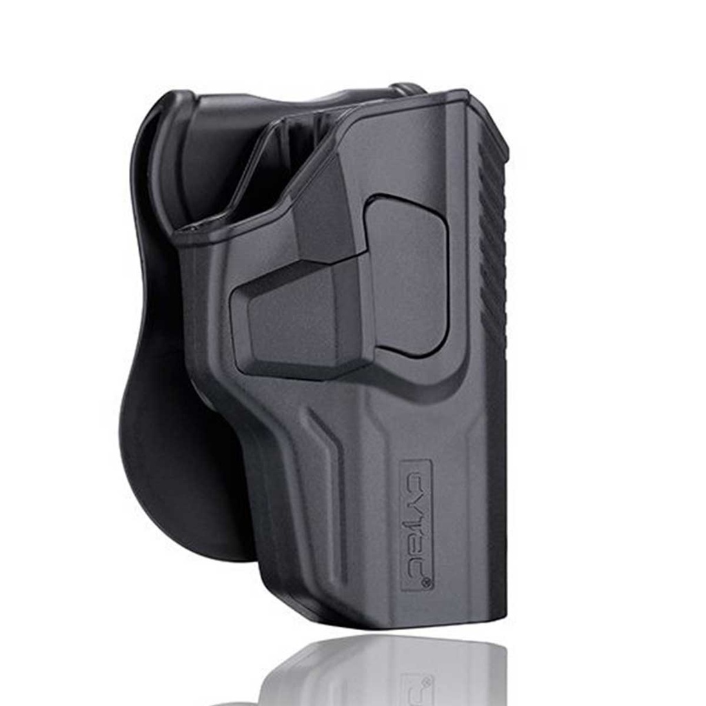 FUNDA PISTOLA RIGIDA CYTAC GEN.3 USP COMPACT NEGRA