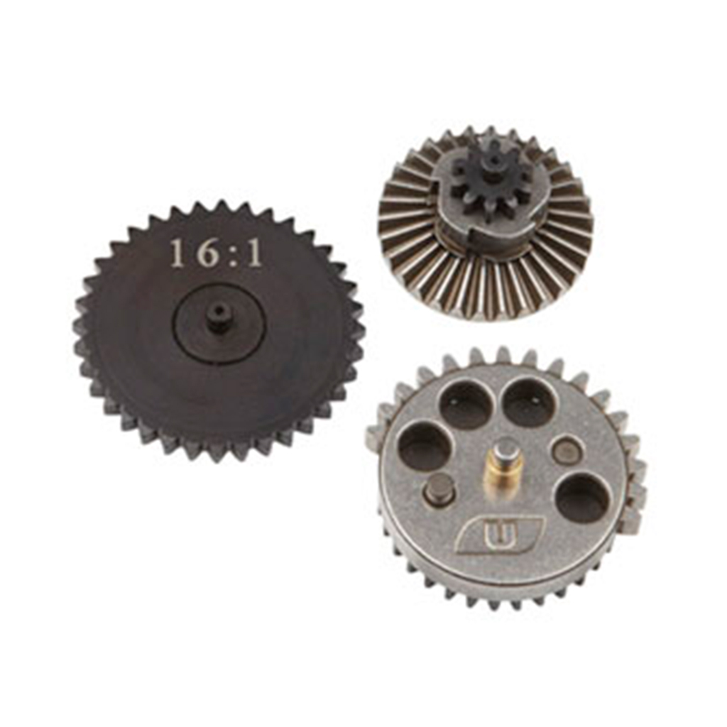 SET ENGRANAJES ASG HIGH SPEED NEGRO-PLATA