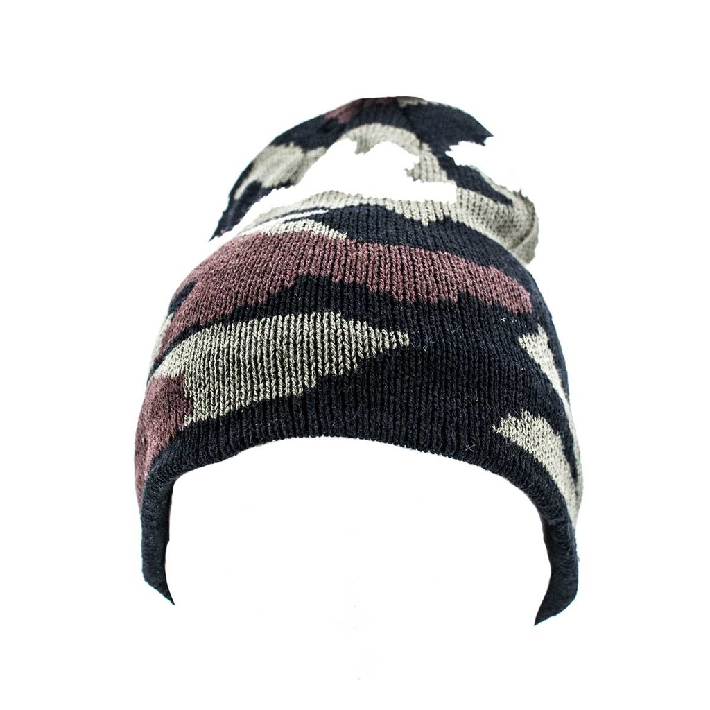 GORRO ACRILICO TERCIOPELO INTERIOR PIXELADO