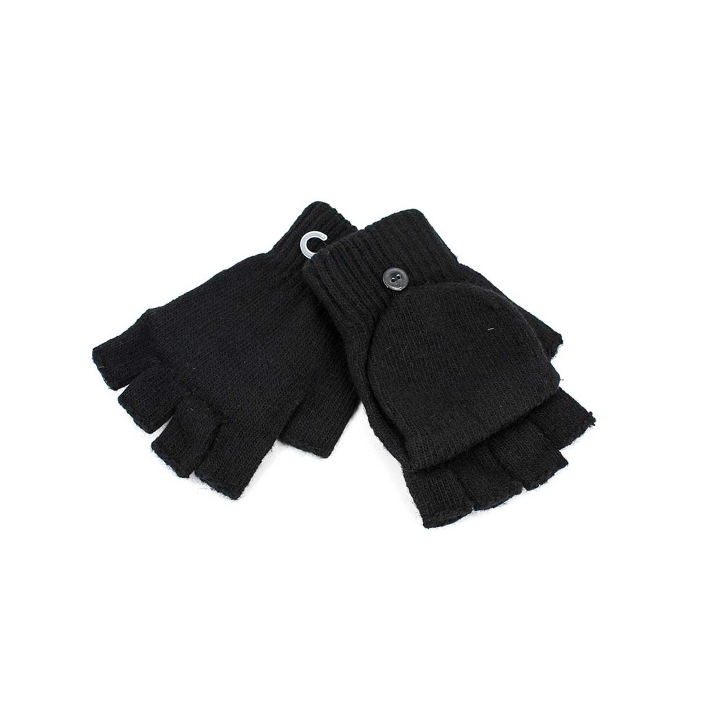 GUANTE ACRILICO MANOPLA NEGRO