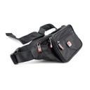 RIÑONERA X CORDURA CREMALLERA NEGRA