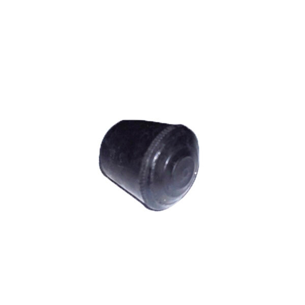 PUNTA BASTON GOMA 14MM NEGRA