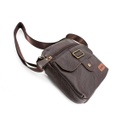 BOLSO CUERO DISPEL CREMALLERA MARRON