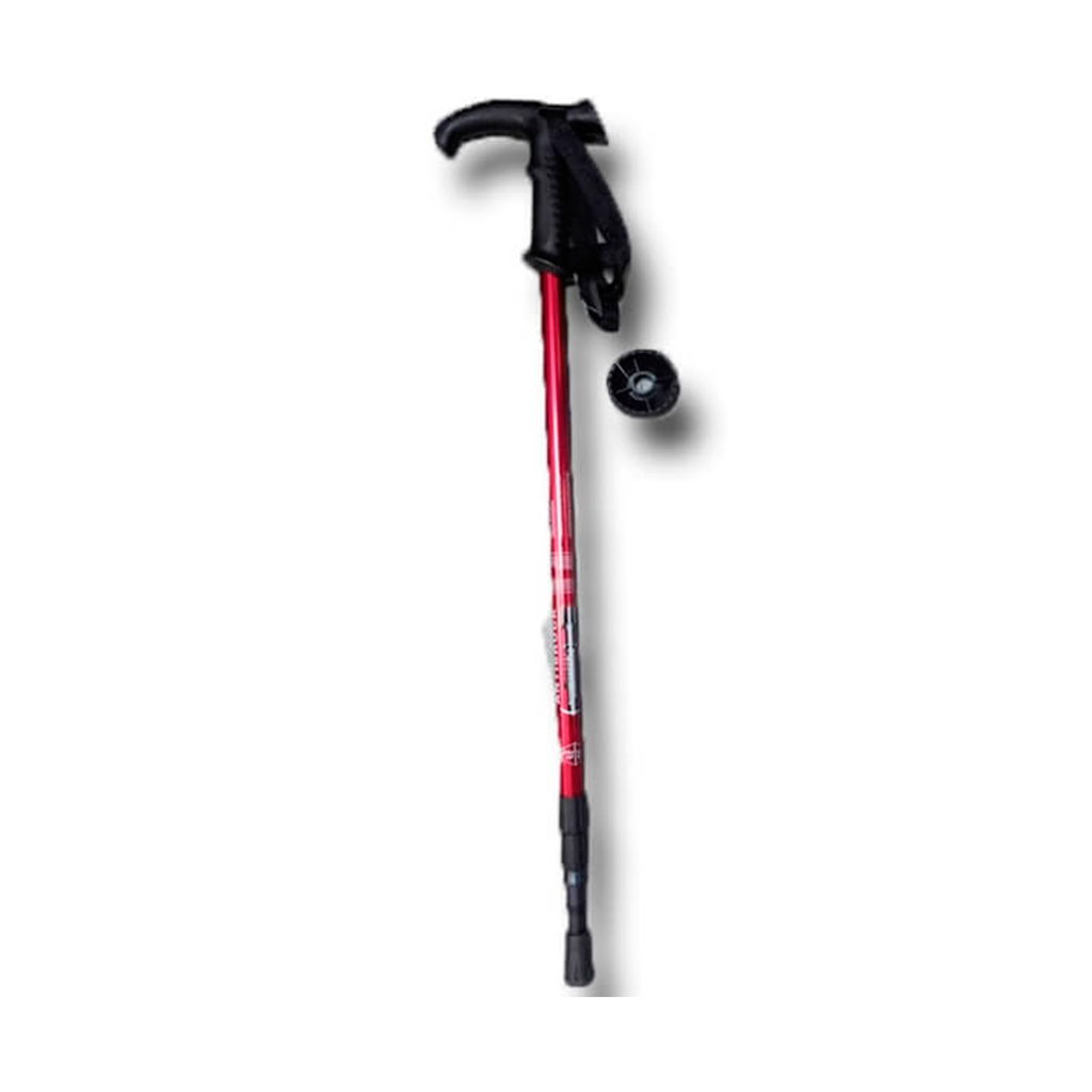 BASTON ALUMINIO EXTENSIBLE MULETILLA NEGRO