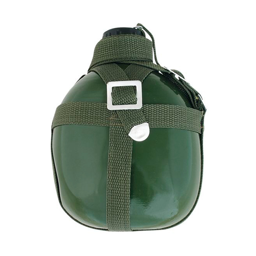 CANTIMPLORA ALUMINIO BANDOLERA 1L VERDE