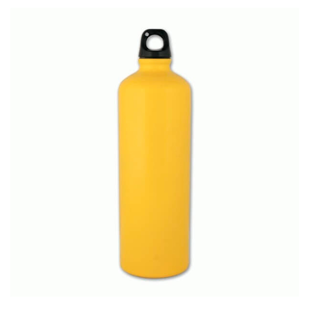 BOTELLA ALUMINIO 1L AMARILLA