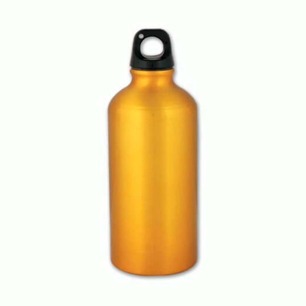 BOTELLA ALUMINIO 0.5L DORADA