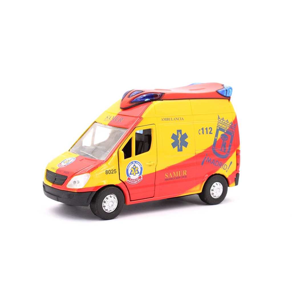 FURGONETA SAMUR MADRID AMARILLA